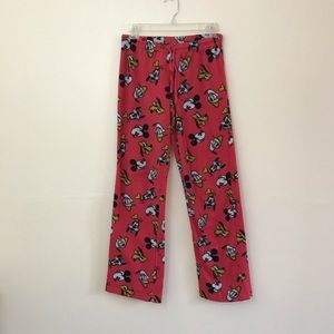 ✨3/$12✨ Mickey Mouse Fleece Pj Pants